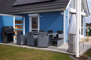 Terrasse Haus Wasserelfe