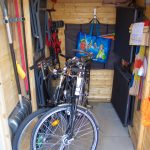 Schuppen Fahrräder Haus Wasserelfe Zerpenschleuse